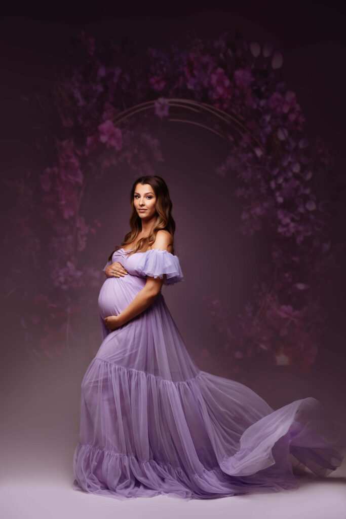 kobieca ciążowa sesja