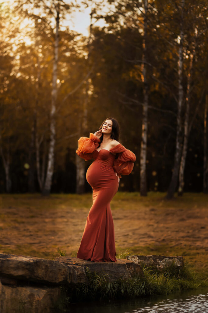 sesja ciążowa plener jastrowie