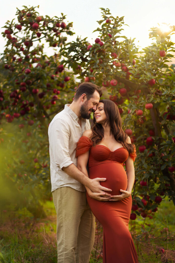 sesja brzuszkowa plener jastrowie